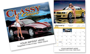 Wall Calendars: Classy Chassis TM Wall Calendars
